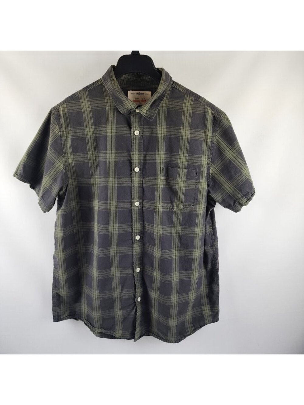 Urban Pipeline Shirt Mens XXL Purple Plaid Awesomely Soft S/S Button Up